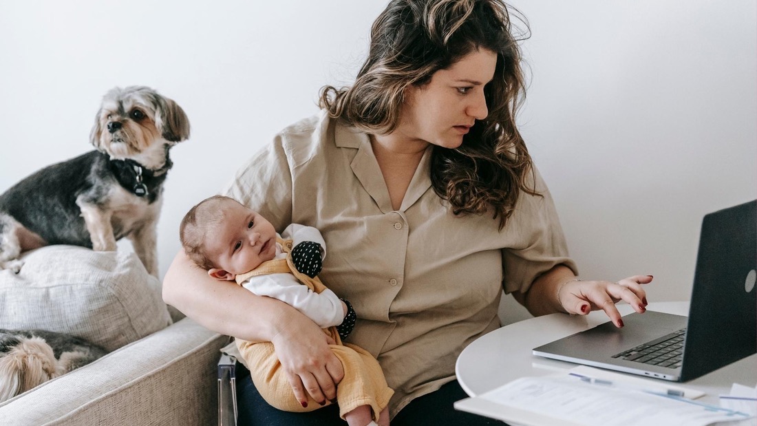 Working from home as a main job can be very stressful and exhausting